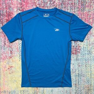 Pro Player Men's Vibrant Blue Rash Guard